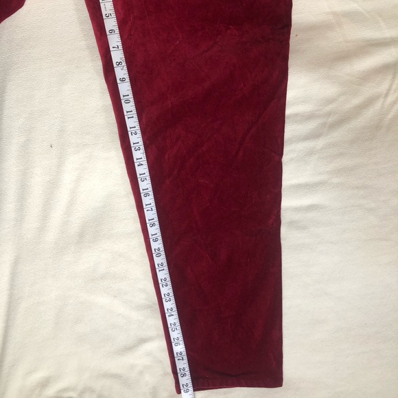 Red Velvet Pants - Picture 7 of 8
